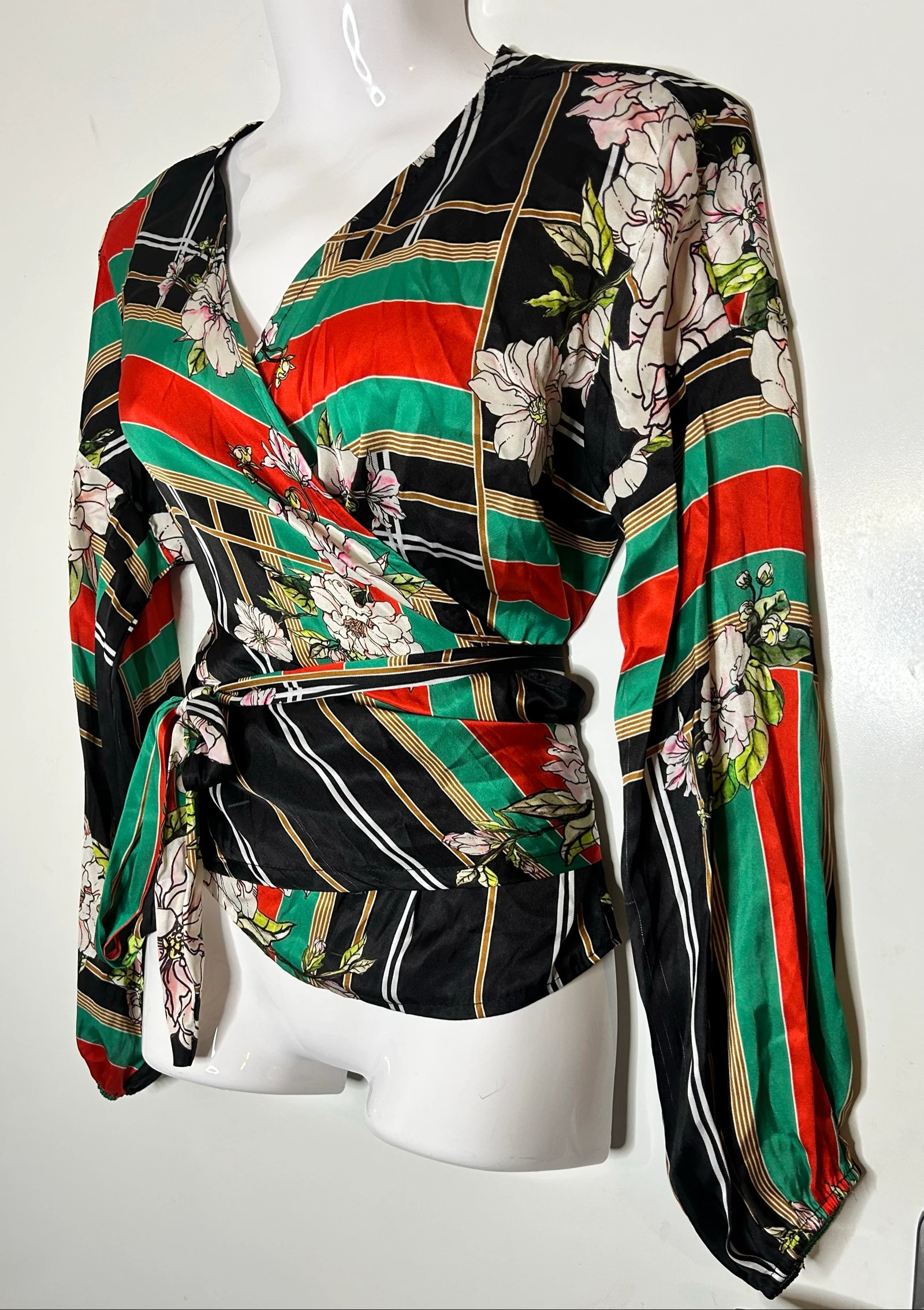 Short wrap kimono – photo 2